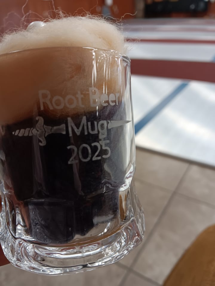 I came home with a prize after competing in the Bay Regional Root Beer Mug Fencing Tournament