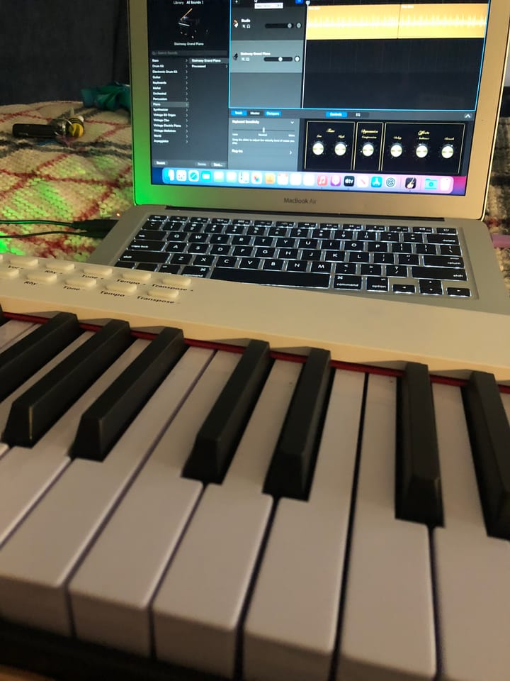 Professional musician turned educator