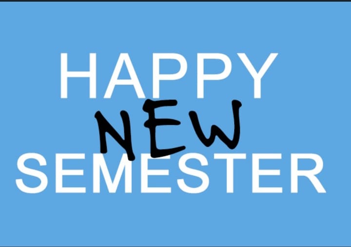 First Day of the New Semester